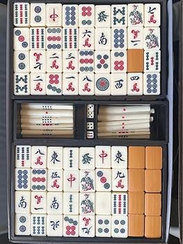 麻雀牌（レトロ） Amazon | 雷文印 麻雀牌 レトロ | 麻雀 | おもちゃ